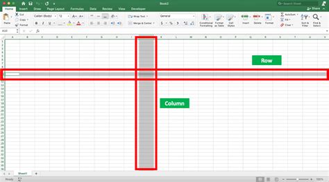 row column分別|The Difference Between Excel Rows and Columns。